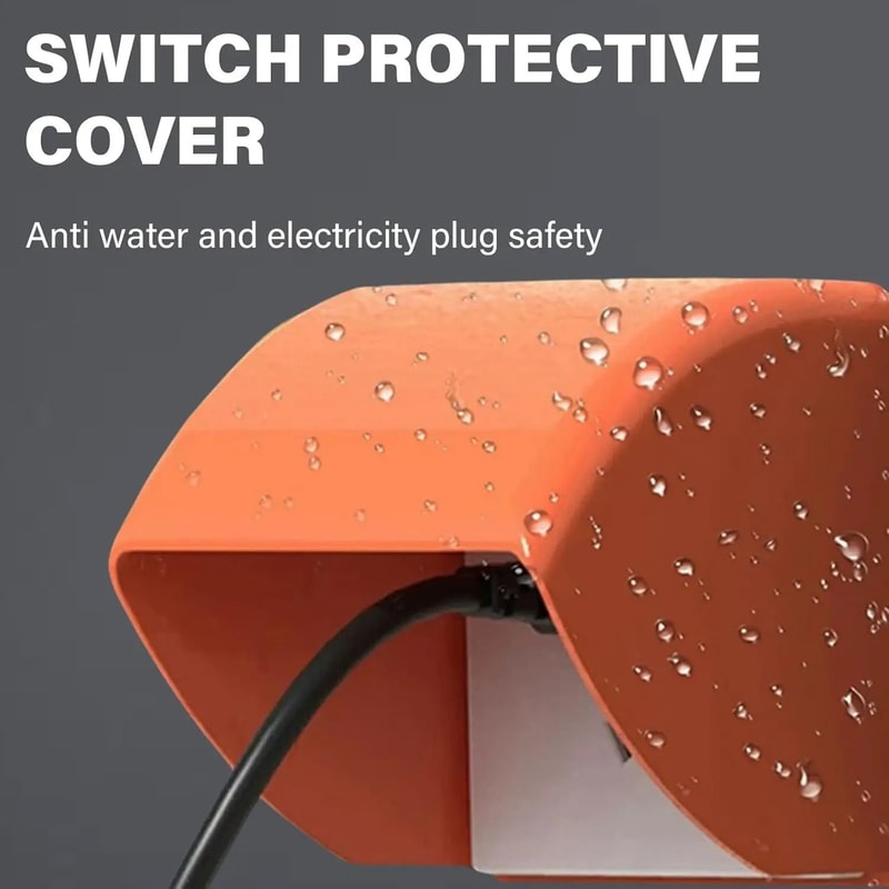Waterproof Outdoor Socket Box Dustproof Electrical Outlet Cover 8