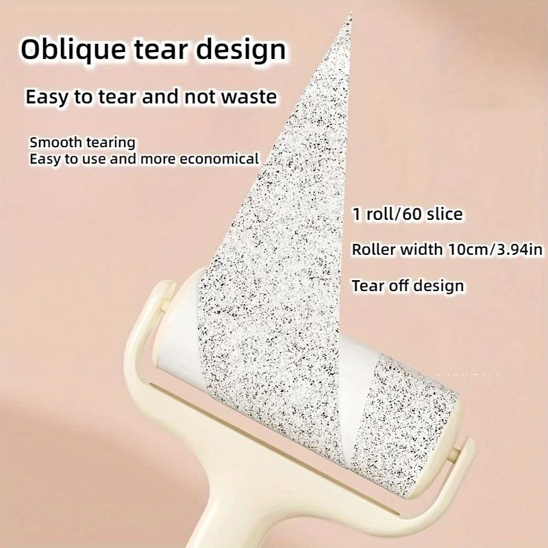 Reusable Adhesive Hair Remover Roller Pet Fur Lint Cleaner 6