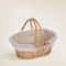 Handwoven Picnic Basket Portable Outdoor Storage Carrier 0