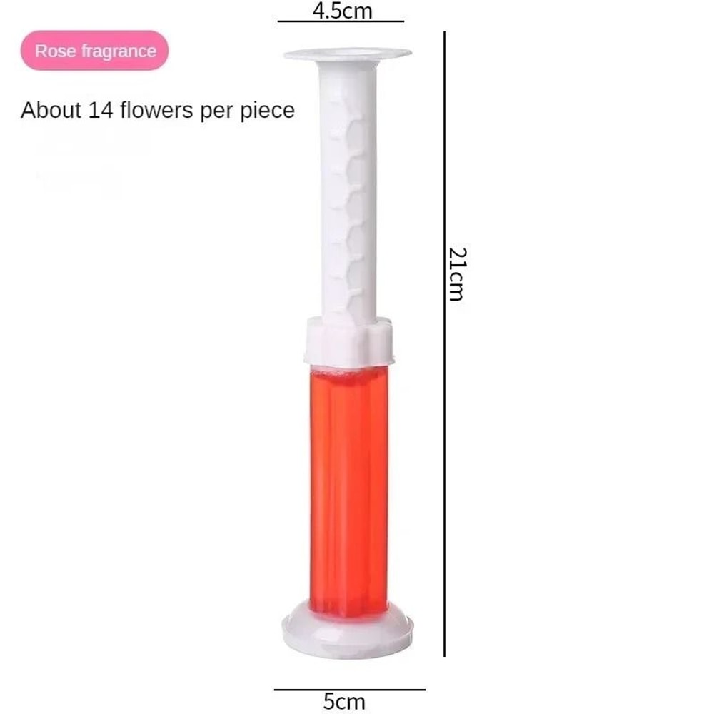 Floral Toilet Cleaner Gel Deodorant Bathroom Freshener 3