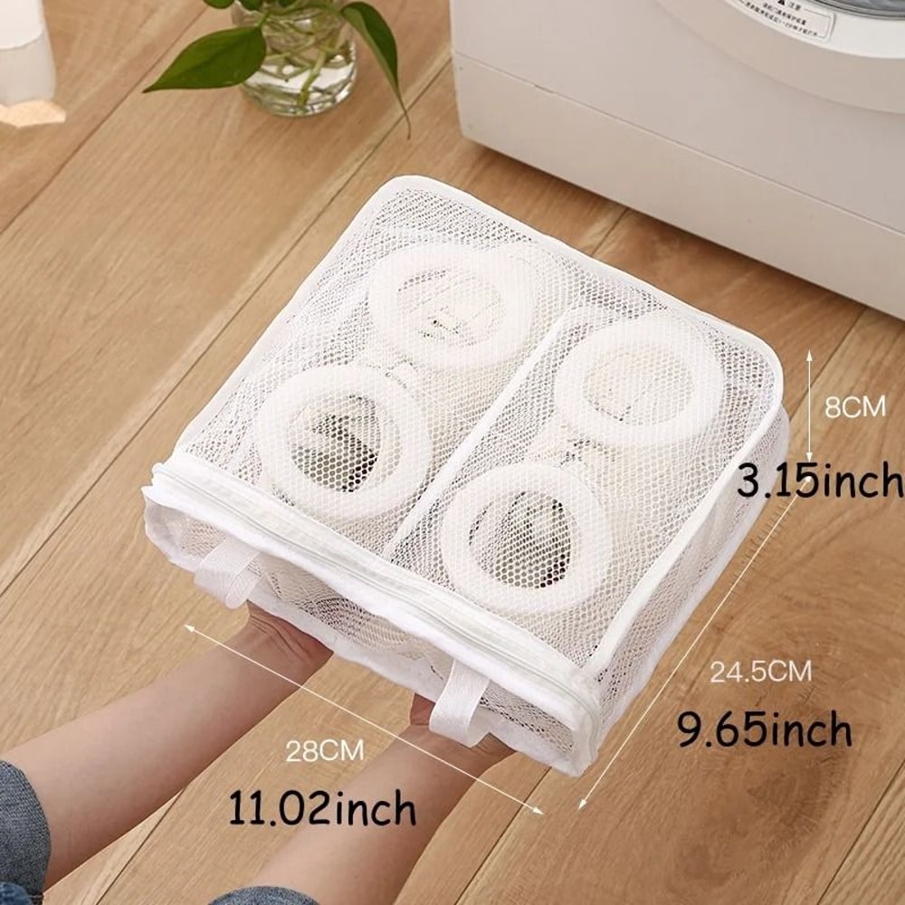 Protective Mesh Shoe Laundry Bag For Washing And Travel 9