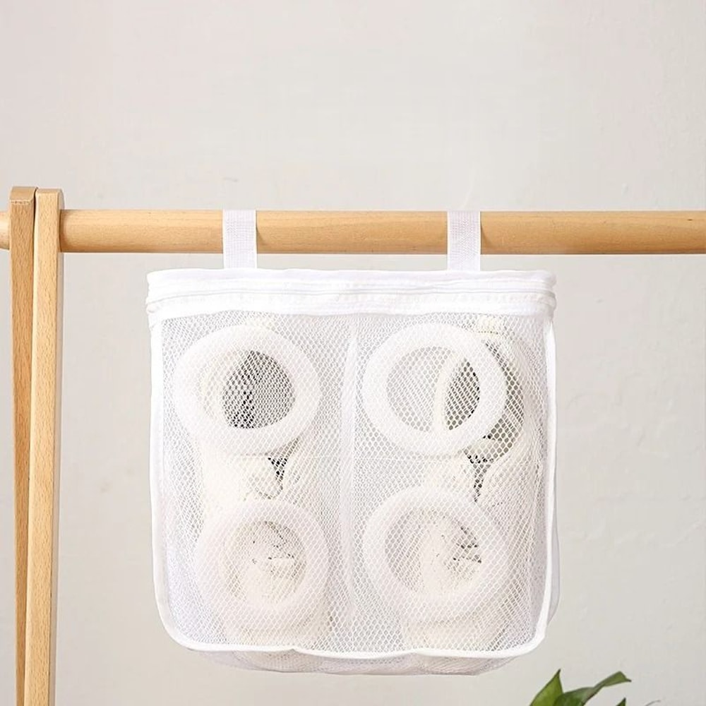 Protective Mesh Shoe Laundry Bag For Washing And Travel 5