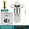 Stainless Steel Pop Up Sink Stopper With Anti Odor Drain Filter 5