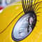 3D Car Headlight Eyelash Stickers Self Adhesive Headlight Decor 2