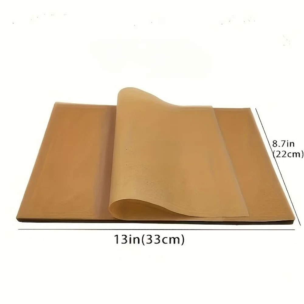 Pre Cut Parchment Paper Baking Sheets Non Stick Half Sheet Pan Liners 5