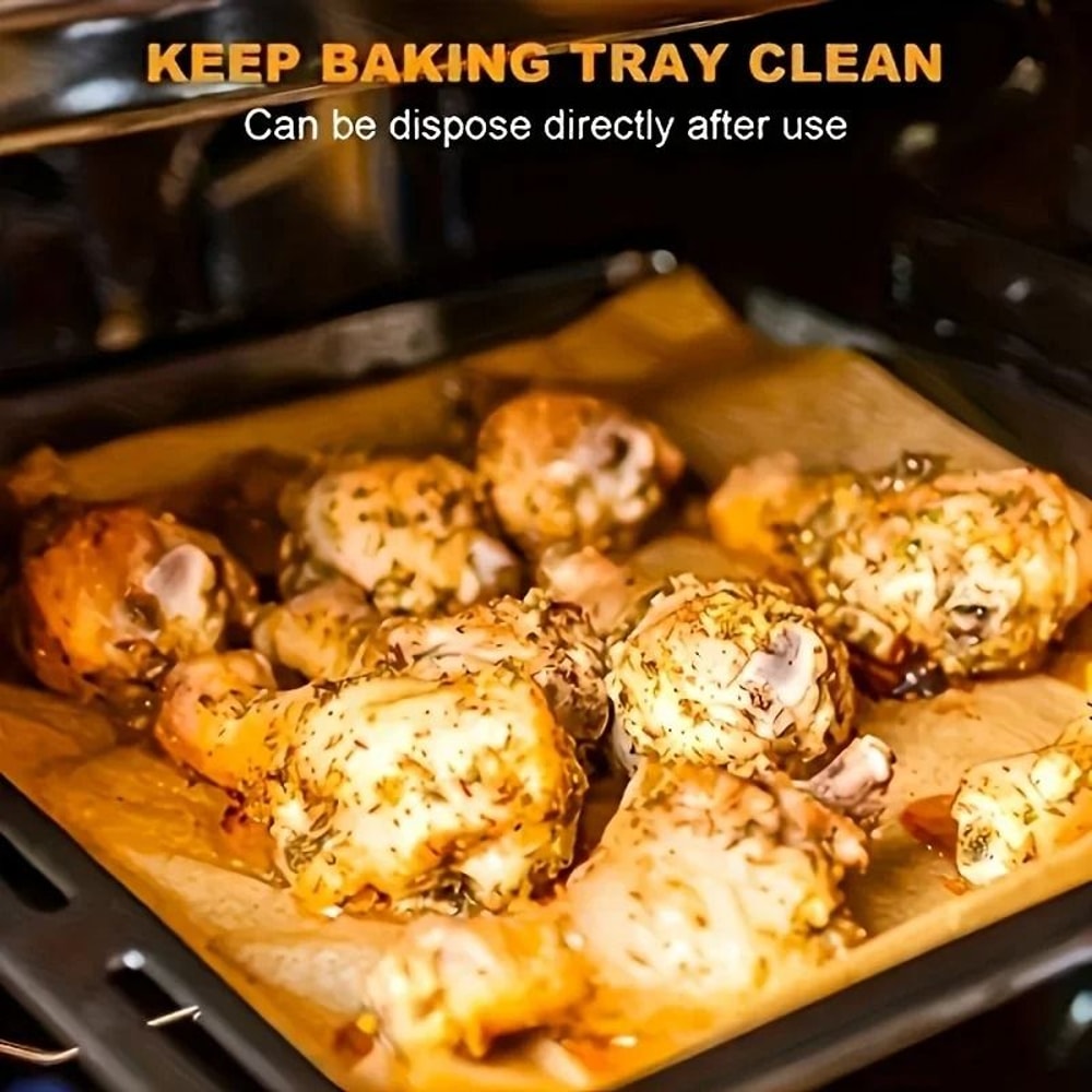 Pre Cut Parchment Paper Baking Sheets Non Stick Half Sheet Pan Liners 6