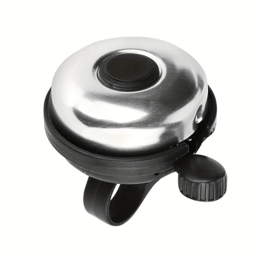 Premium Aluminum Bike Bell Classic Black With Loud Clear Ring 2