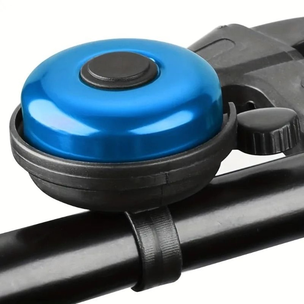 Premium Aluminum Bike Bell Classic Black With Loud Clear Ring 3