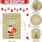 Christmas Burlap Gift Bags Set Of 12 Santa Claus Drawstring Candy Pouches 2