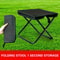 Portable Folding Camping Stool Pencil Case Chair For Fishing And Travel 4