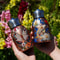 Stainless Steel Insulated Water Bottle With Mini Cup Floral Koi Design 4