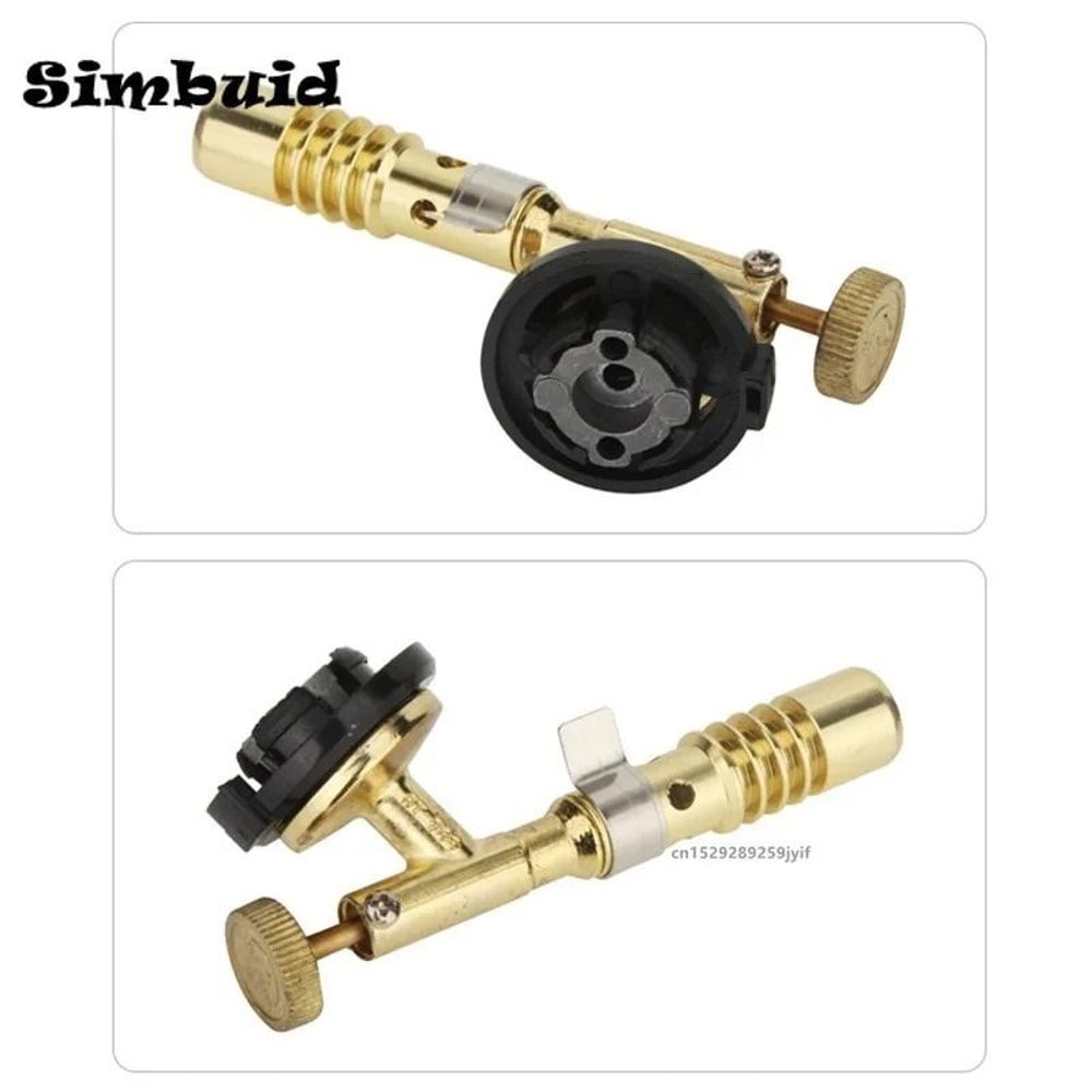 Portable Gas Burner Welding Torch High Temperature Brass Blowtorch For Brazing And Soldering 0