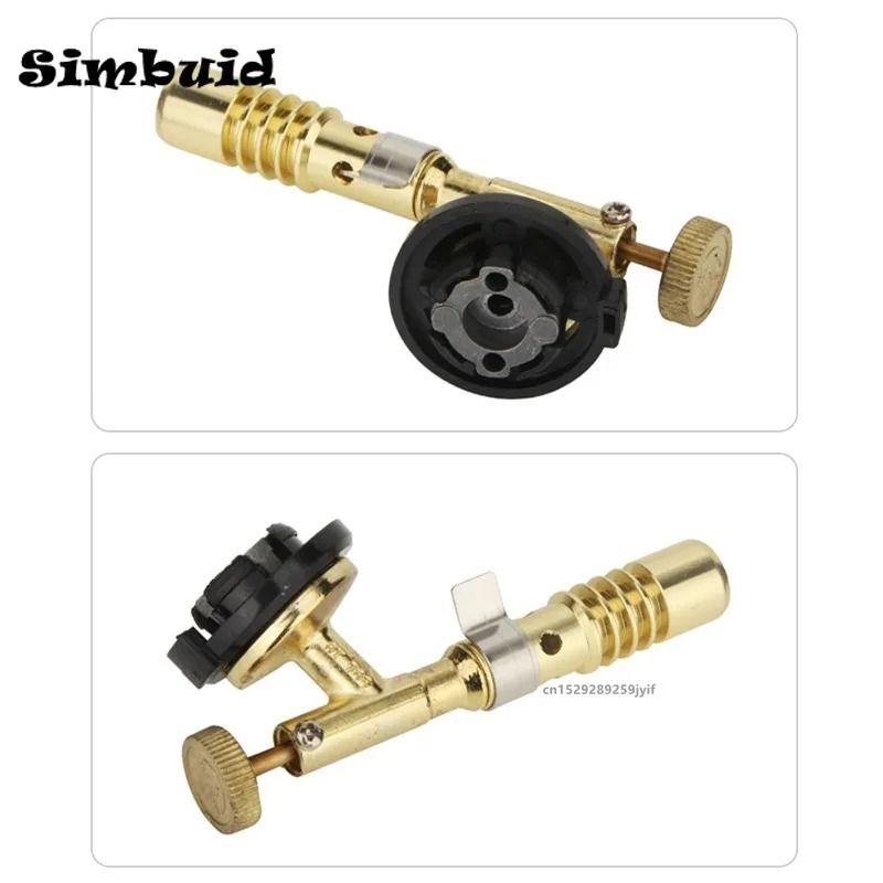 Portable Gas Burner Welding Torch High Temperature Brass Blowtorch For Brazing And Soldering 0