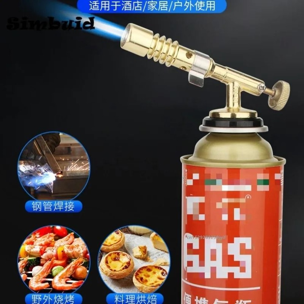 Portable Gas Burner Welding Torch High Temperature Brass Blowtorch For Brazing And Soldering 1