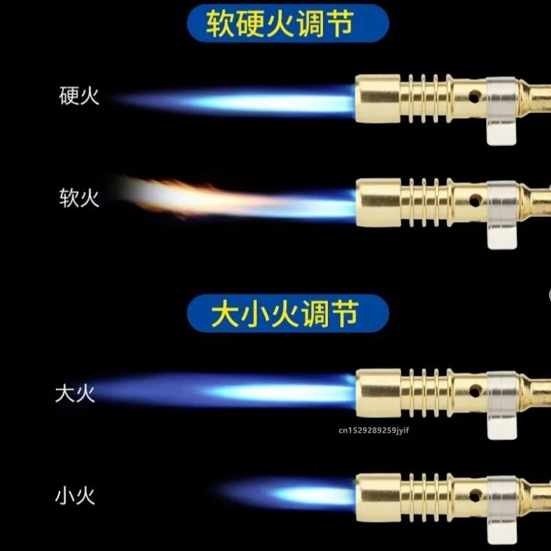 Portable Gas Burner Welding Torch High Temperature Brass Blowtorch For Brazing And Soldering 2