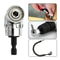105 Degree Right Angle Screwdriver Attachment Electric Drill Corner Extension Tool 3