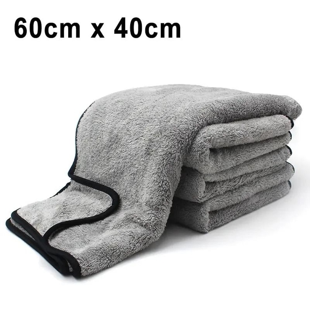 SEAMETAL Microfiber Car Washing Towel Ultra Soft High Absorbent Drying Cloth 0