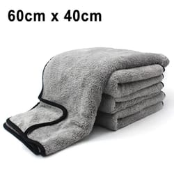 seametal microfiber car washing towel ultra soft high absorbent drying cloth