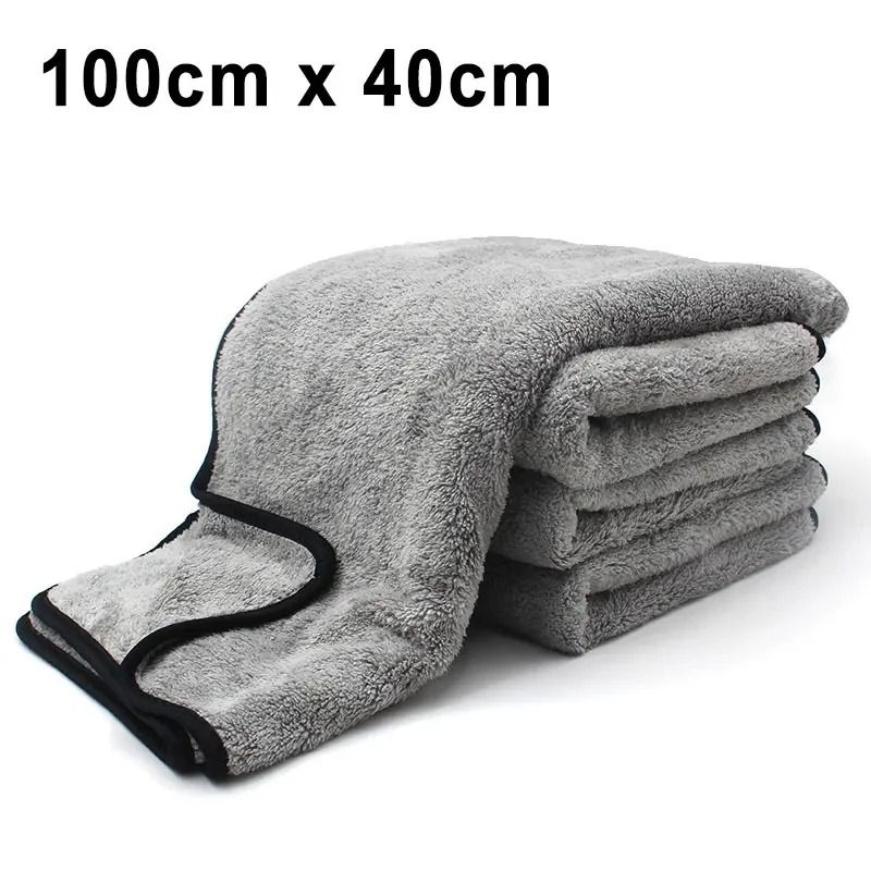 SEAMETAL Microfiber Car Washing Towel Ultra Soft High Absorbent Drying Cloth 2