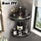 No Drill Aluminum Bathroom Shelf Corner Shower Storage Organizer 8