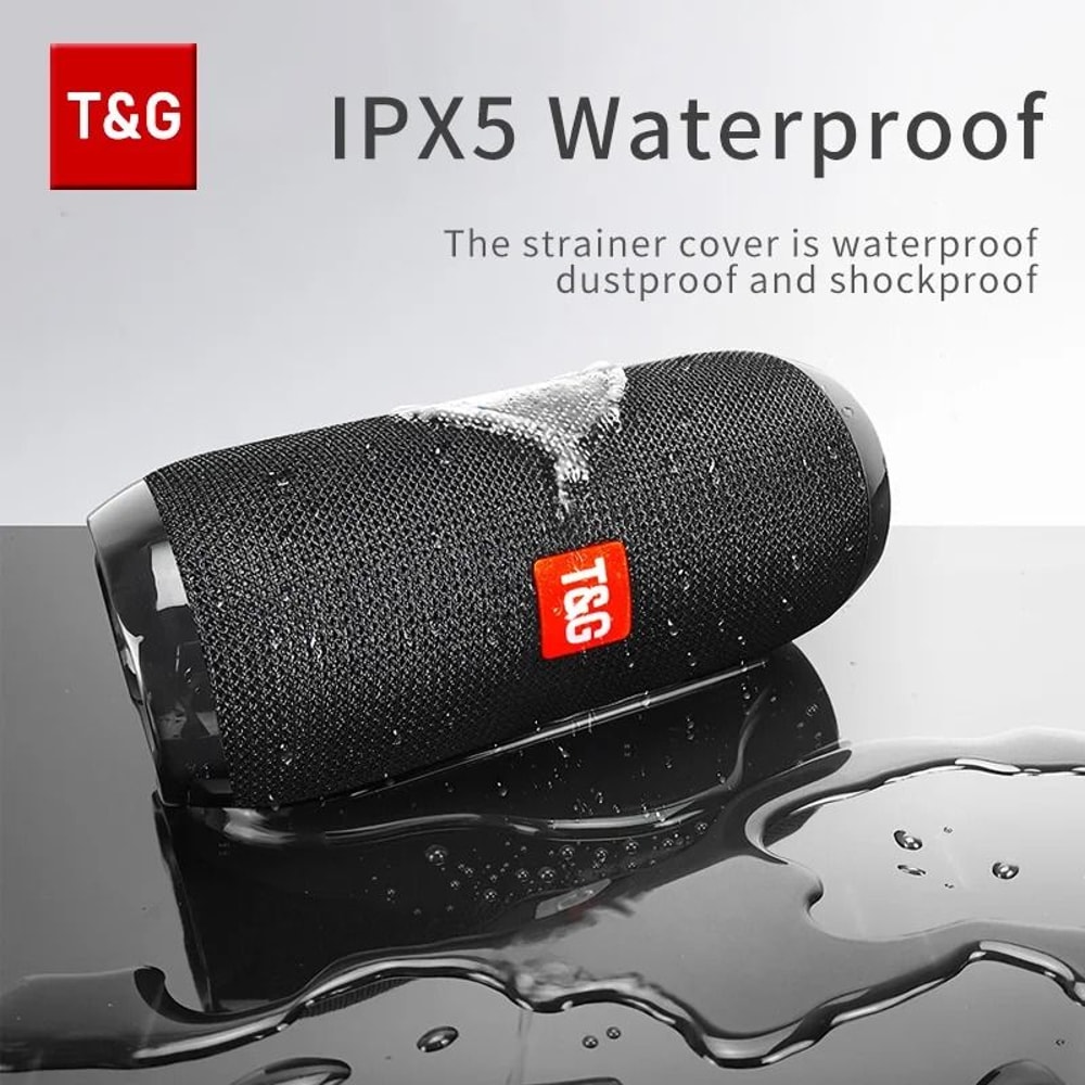 T G TG117 Portable Bluetooth Speaker Waterproof Outdoor Stereo Sound Box 9