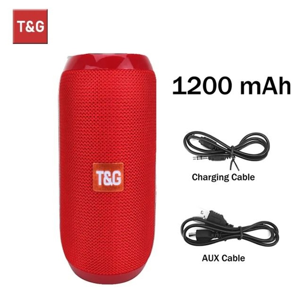 T G TG117 Portable Bluetooth Speaker Waterproof Outdoor Stereo Sound Box 2