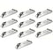 Stainless Steel Right Angle Brackets 90 Degree Furniture Corner Connectors Set 1