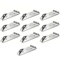 stainless steel right angle brackets 90 degree furniture corner connectors set