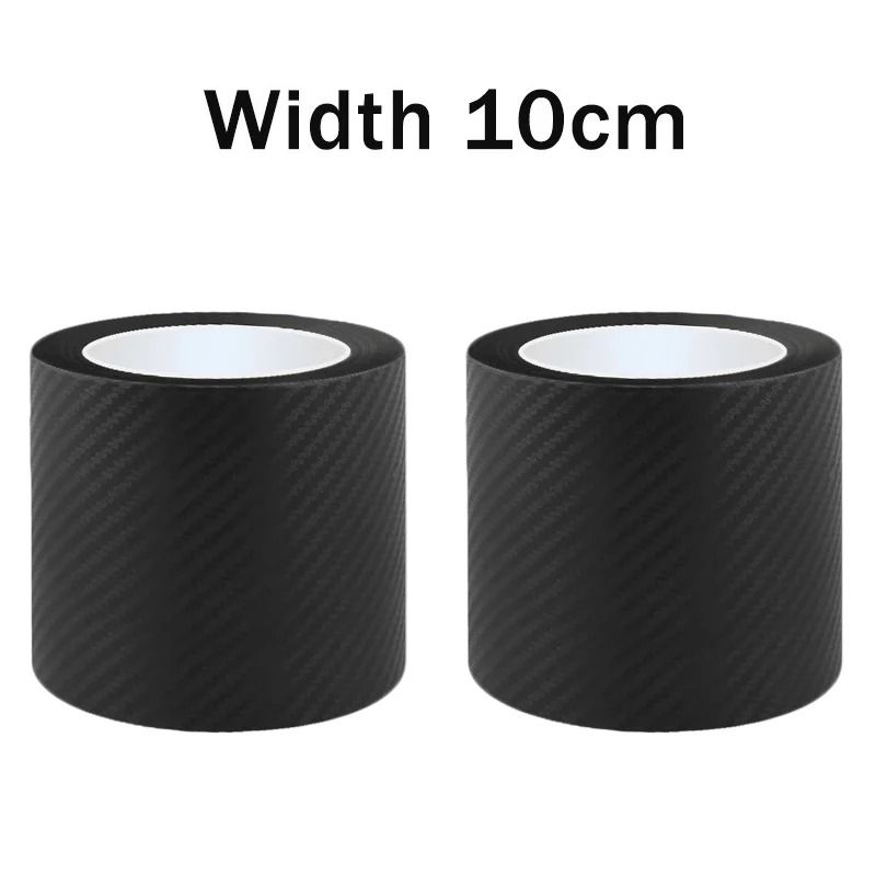 Nano Carbon Fiber Car Protective Sticker Anti Scratch Door Sill And Mirror Film 8