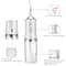 Portable Electric Water Flosser Rechargeable Dental Oral Irrigator With 4 Jets 7