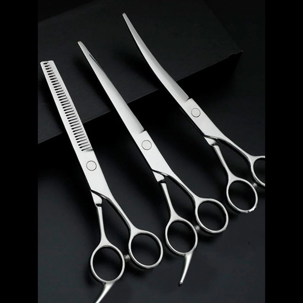 Professional Pet Grooming Scissors Set For Dogs And Cats 5