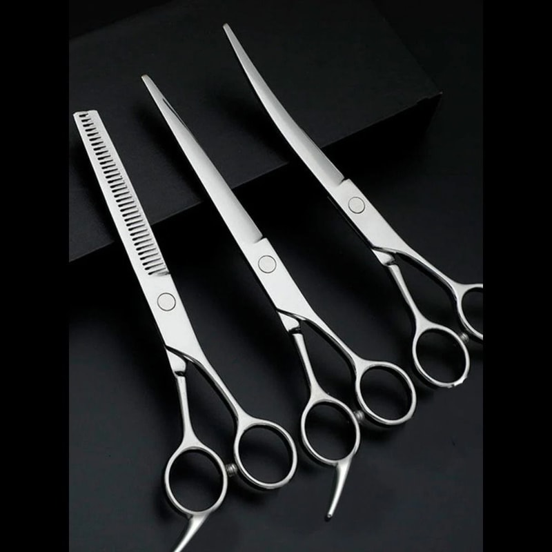 Professional Pet Grooming Scissors Set For Dogs And Cats 5