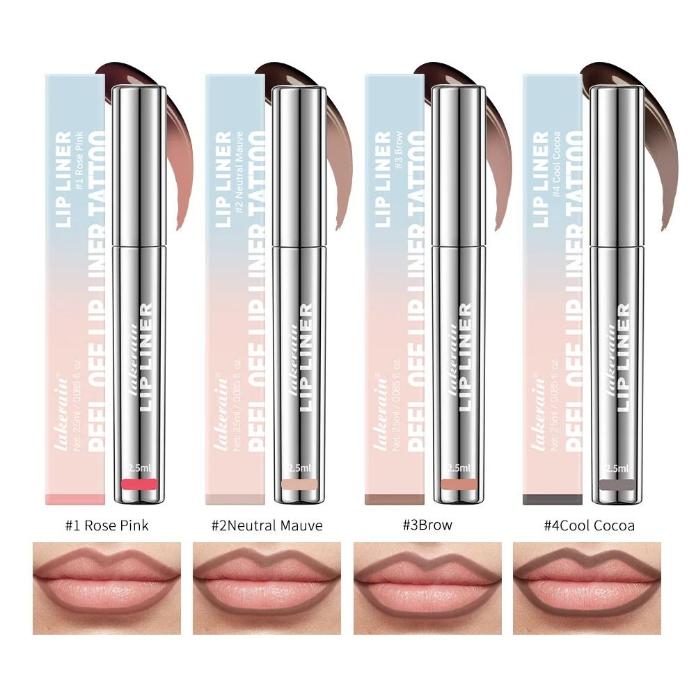 Peel Off Tattoo Lip Liner Waterproof Matte Lip Tint 6