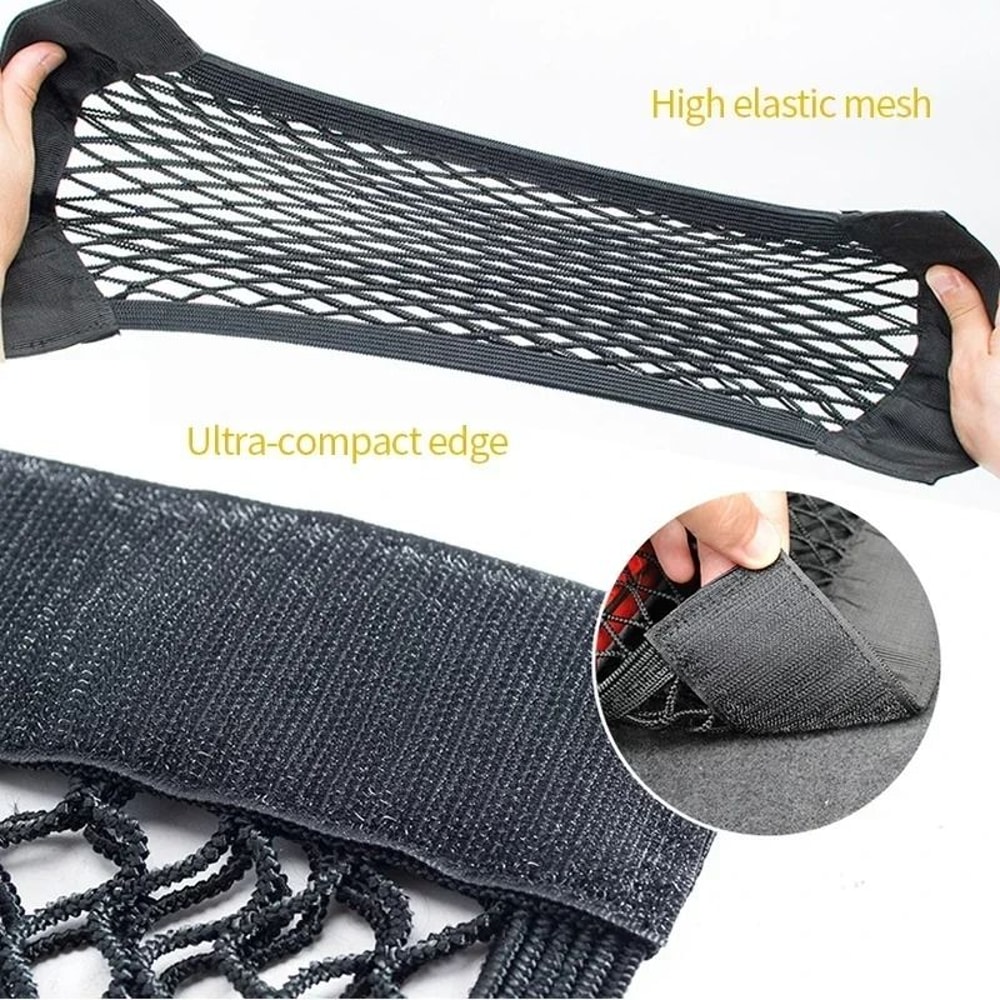 Universal Stretchable Car Storage Net Mesh Pocket Organizer 7