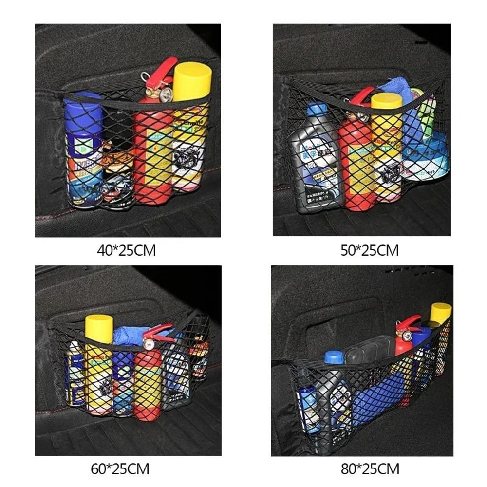Universal Stretchable Car Storage Net Mesh Pocket Organizer 8
