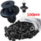 8mm Plastic Car Rivet Clips Bumper Fender Fasteners Set 5