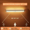Wireless Motion Sensor LED Night Light USB Rechargeable Cabinet Lamp 10