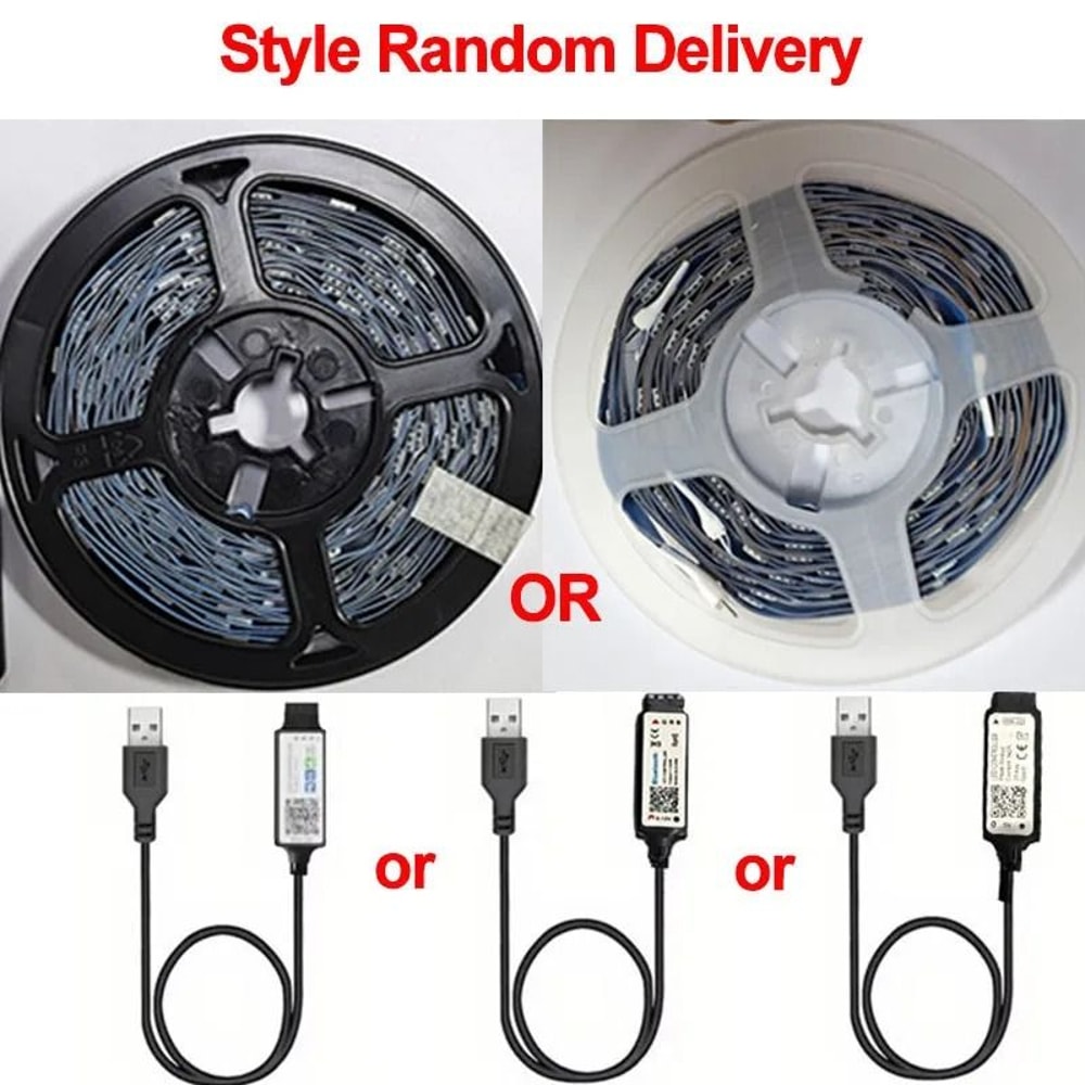 Bluetooth LED Strip Lights Smart RGB SMD 5050 Light Tape 6