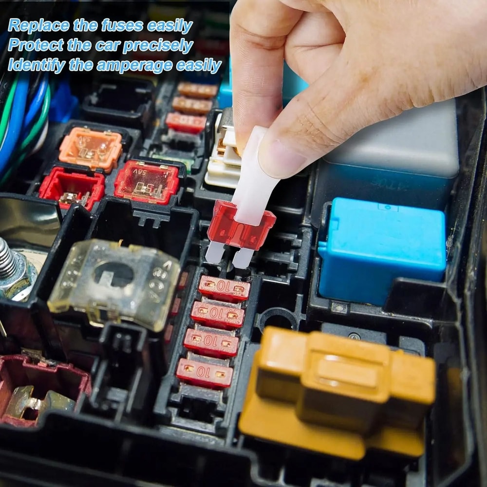180 Piece Car Fuse Assortment Kit Mini Standard And Micro Blade Fuses 3