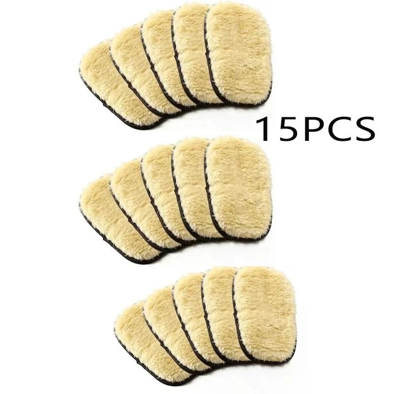 Plush Imitation Wool Car Wash Glove Thick Microfiber Cleaning Mitt 6