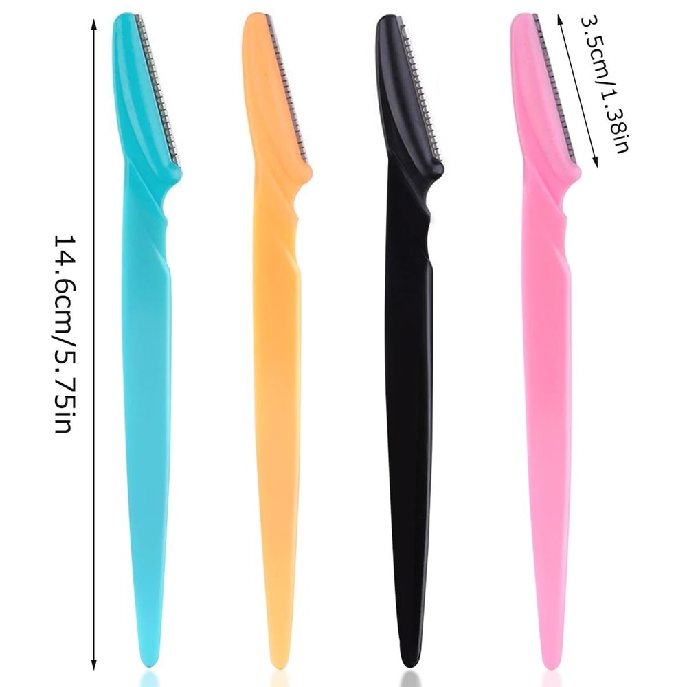 Eyebrow Razor Set With Storage Case Facial Hair Trimmer 30 Pieces 6