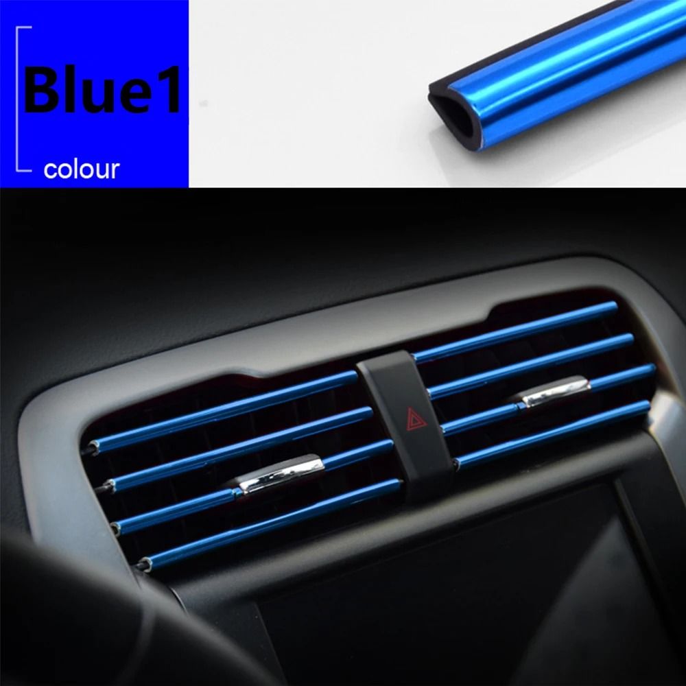 Car Air Vent U Shape Trim Decorative Moulding Strips 10 Piece Set 3