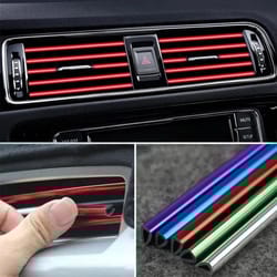 car air vent u shape trim decorative moulding strips 10 piece set
