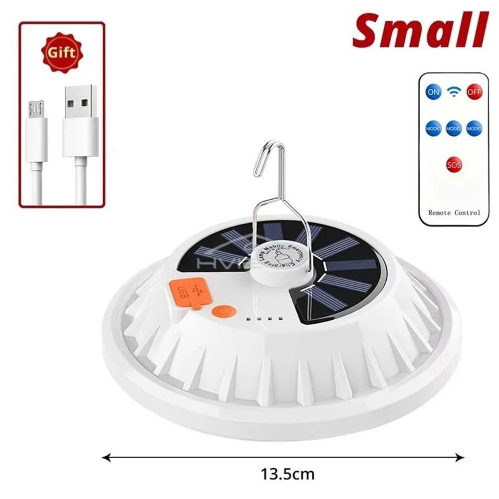 Portable LED Camping Lantern Rechargeable Outdoor Camping Light With Power Bank 3