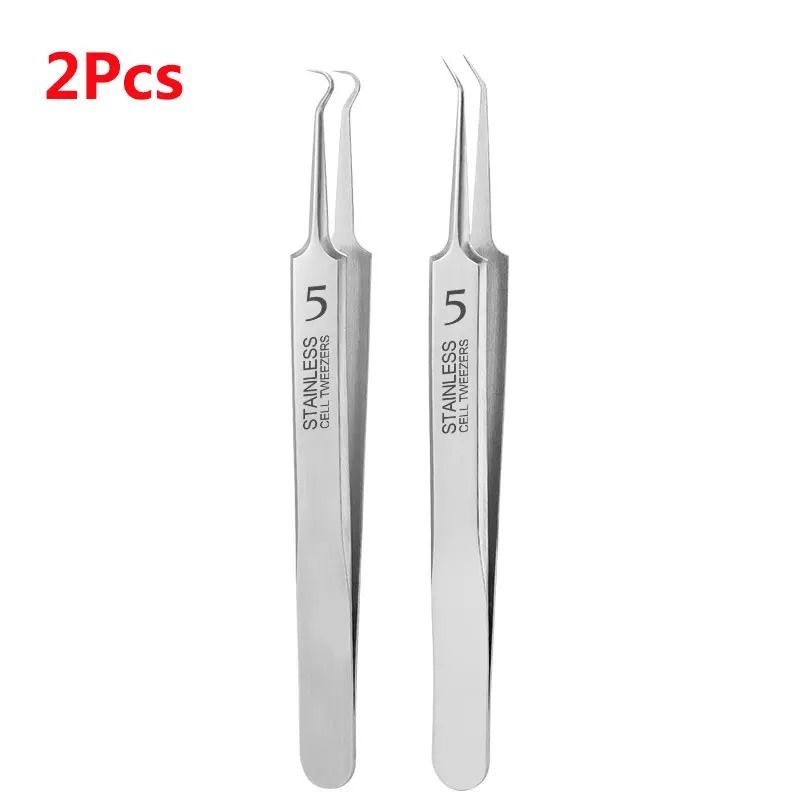Ultra Fine Blackhead Removal Tool Acne Extractor Needle With Precision Tweezers 4
