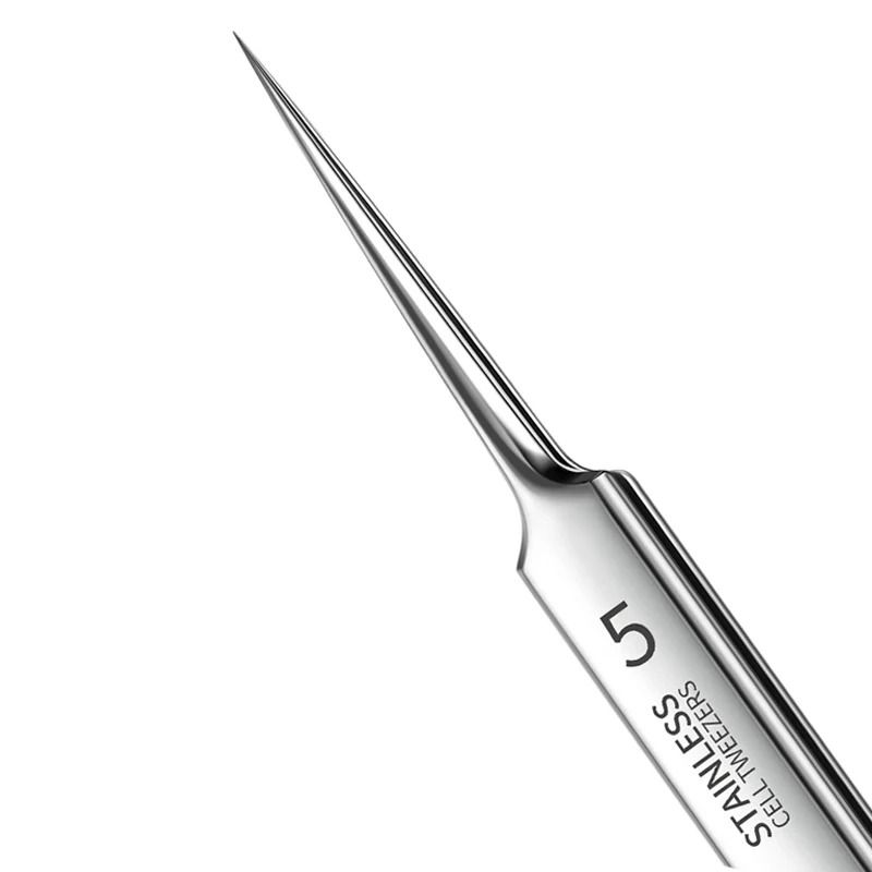 Ultra Fine Blackhead Removal Tool Acne Extractor Needle With Precision Tweezers 0