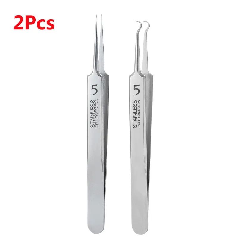 Ultra Fine Blackhead Removal Tool Acne Extractor Needle With Precision Tweezers 6