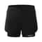 Mens Quick Dry Swim Trunks Two Layer Athletic Beach Shorts 0