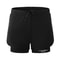 Mens Quick Dry Swim Trunks Two Layer Athletic Beach Shorts 0