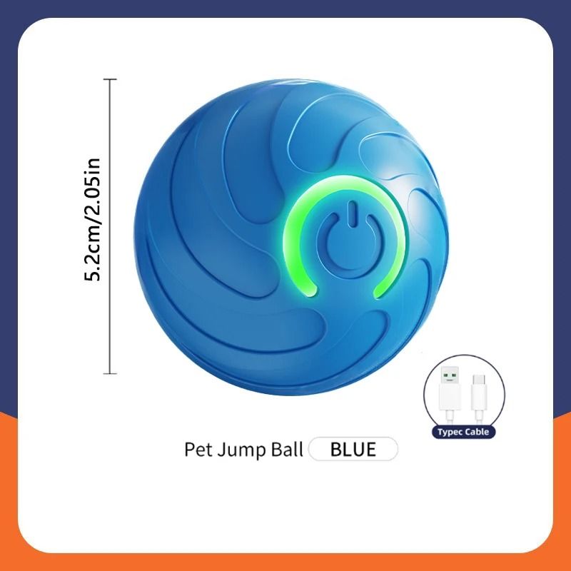 Smart Interactive Dog Toy Ball Automatic Moving Electronic Pet Toy 7